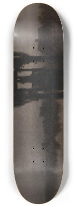 Jzef Rapacki - Nocturnal Marshland 8.25 inch art skate deck Jzef Rapacki - Nocturnal Marshland 8.25 inch art skate deck