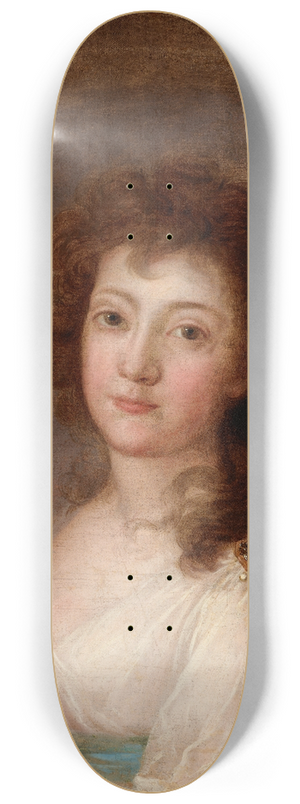 Jzef Rejchan - Portrait of an Unknown Woman 8.25 inch art skate deck