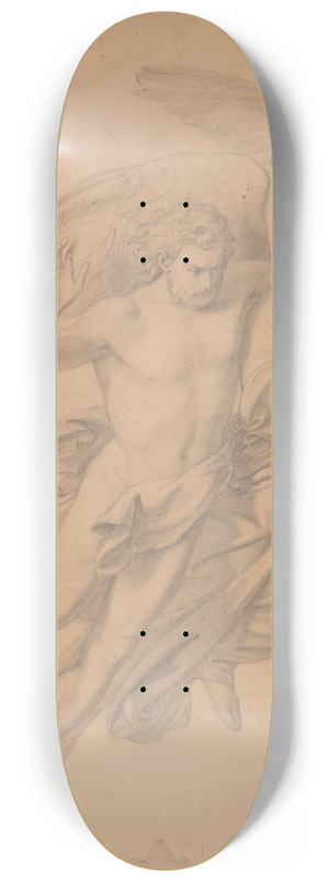 Jzef Simmler - Biblical Composition 8.25 inch art skate deck