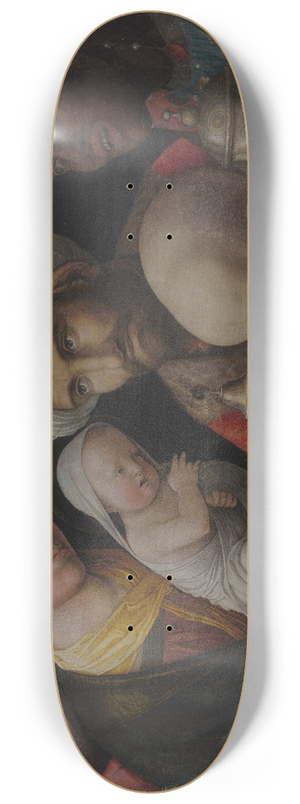 Andrea Mantegna - Adoration Of The Magi 8.25 inch art skate deck