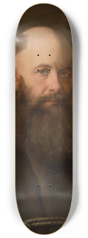 Jzef Simmler - Portrait of Capuchin Beniamin Szymaski 8.25 inch art skate deck Jzef Simmler - Portrait of Capuchin Beniamin Szymaski 8.25 inch art skate deck