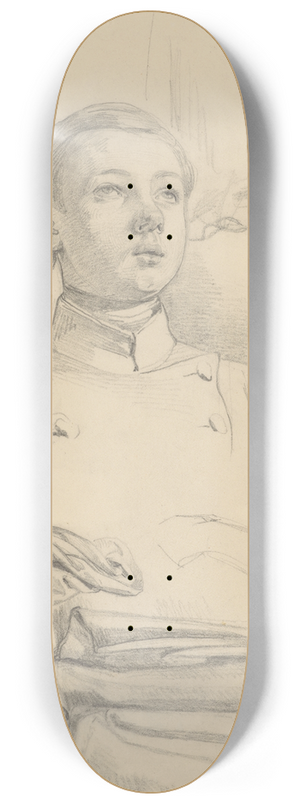 Jzef Simmler - Studium gowy chopca 8.25 inch art skate deck