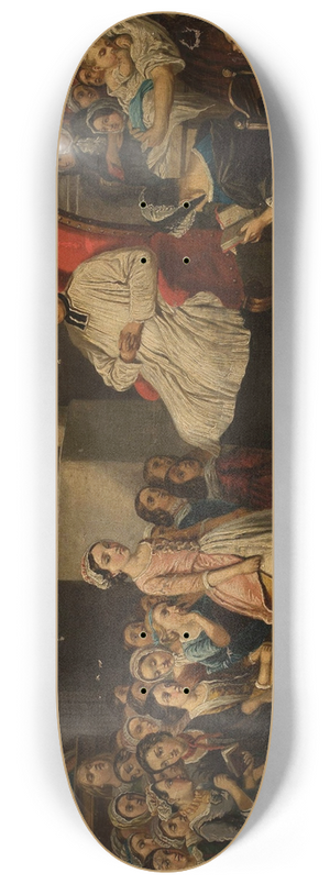 Jzef Szermentowski - Catechism lesson 8.25 inch art skate deck