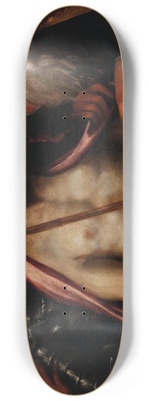 Andrea Michieli - The Mocking of Christ 8.25 inch art skate deck Andrea Michieli - The Mocking of Christ 8.25 inch art skate deck