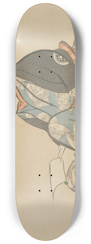Kamisaka Sekka - Idleness (Tsurezure) 8.25 inch art skate deck