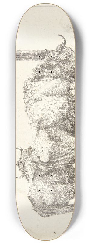 Karel Dujardin - To okser 8.25 inch art skate deck Karel Dujardin - To okser 8.25 inch art skate deck