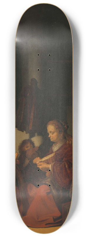 Karel Slabbaert - Breakfast 8.25 inch art skate deck Karel Slabbaert - Breakfast 8.25 inch art skate deck