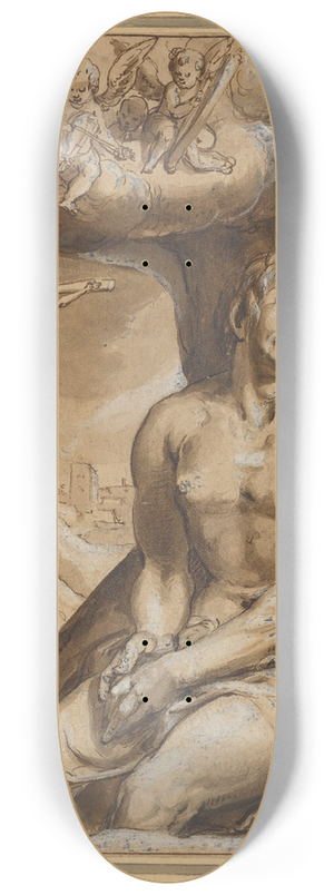 Karel Van Mander - The Good Thief 8.25 inch art skate deck