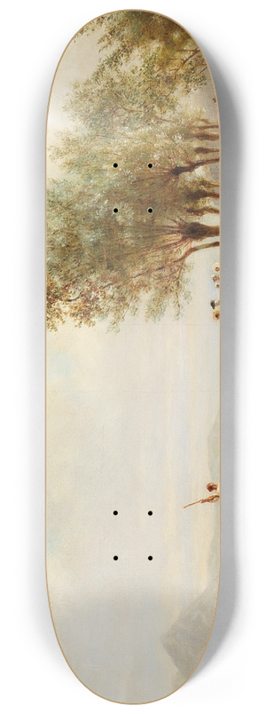 Karl Girardet - A Sunday outing 8.25 inch art skate deck