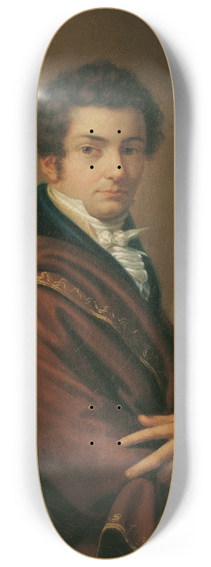 Karl Joseph Aloys Agricola - Selbstportrt 8.25 inch art skate deck