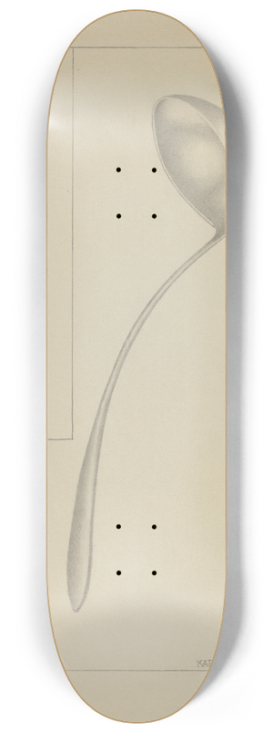Karl Joubert - Silver Ladle 8.25 inch art skate deck