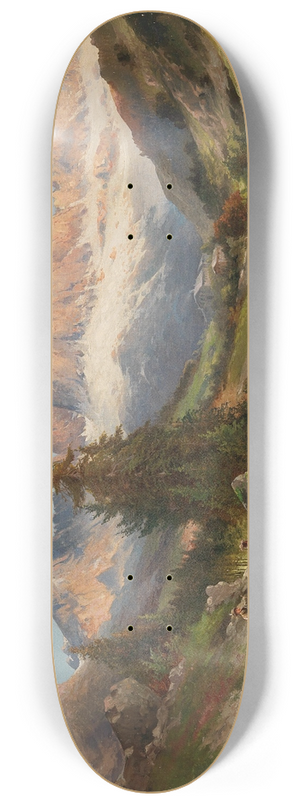 Karl Kaufmann - In the Dolomites 8.25 inch art skate deck