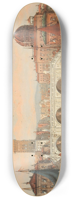 Karl Kaufmann - Scene Of Florence 8.25 inch art skate deck