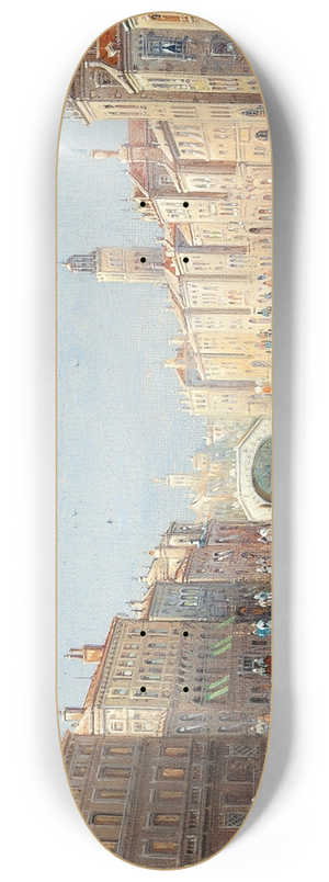 Karl Kaufmann - Venetian Scene III 8.25 inch art skate deck