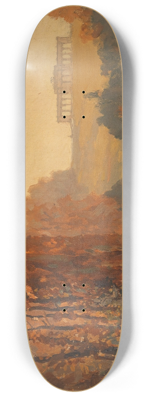 Karl Ludwig Prinz - A view of the Gloriette in Schnbrunn Palace 8.25 inch art skate deck