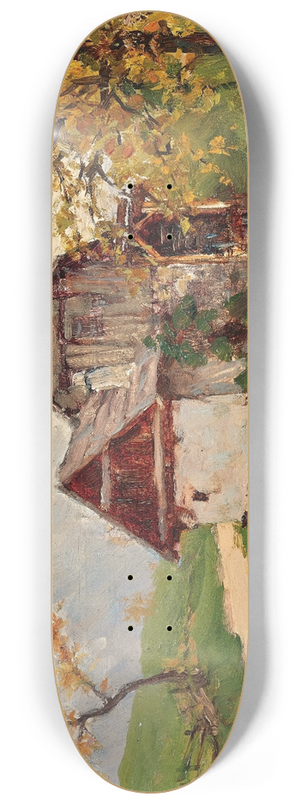 Karl Ludwig Prinz - Herbst am Schneeberg 8.25 inch art skate deck