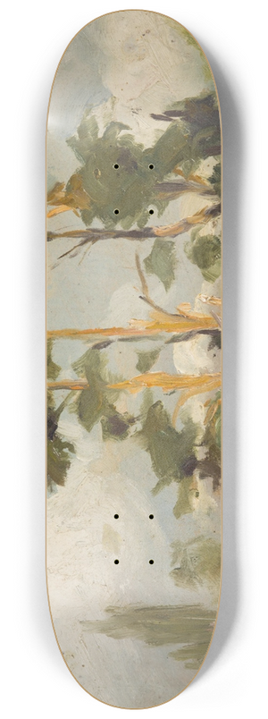 Karl Maria Thuma - Study of Trees 8.25 inch art skate deck