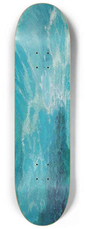 Karl Mediz - The surge in Lacroma 8.25 inch art skate deck