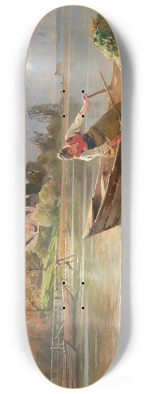 Karl Raupp - Chiemsee Landscape 8.25 inch art skate deck