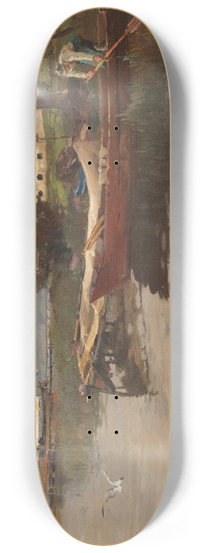 Karl Raupp - Idylle am Chiemsee 8.25 inch art skate deck