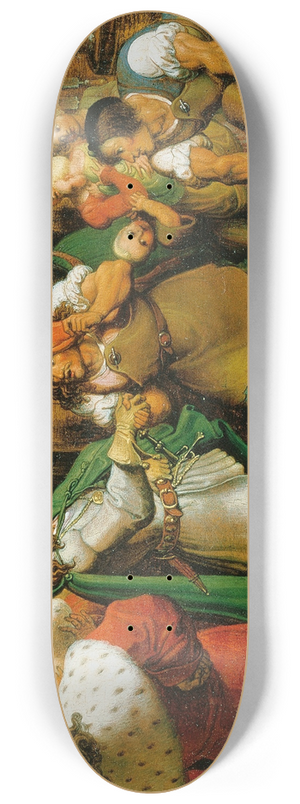 Karl Russ - Kaiser Maximilian besucht die Handwerker 8.25 inch art skate deck