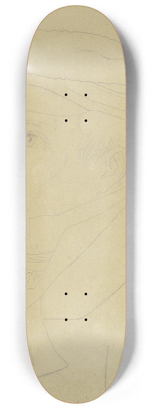 Karl Sandhaas - Bildnis Dr. Bhmer aus Frankfurt 8.25 inch art skate deck