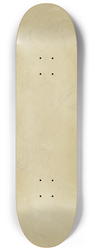 Karl Sandhaas - Bildnis Dr. Ringseis aus Landshut 8.25 inch art skate deck