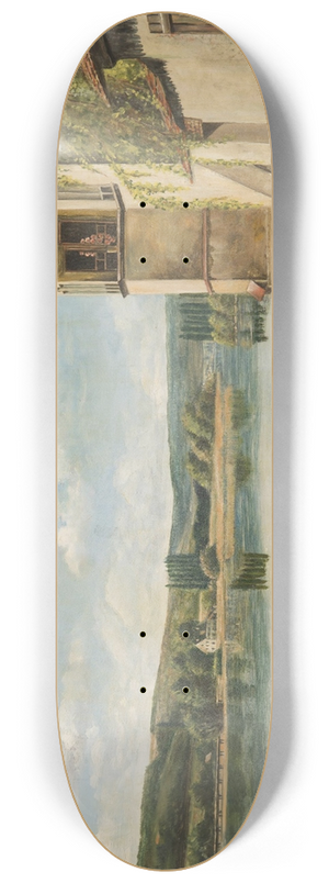 Karl Vikas - A Chateau by the Lake 8.25 inch art skate deck Karl Vikas - A Chateau by the Lake 8.25 inch art skate deck