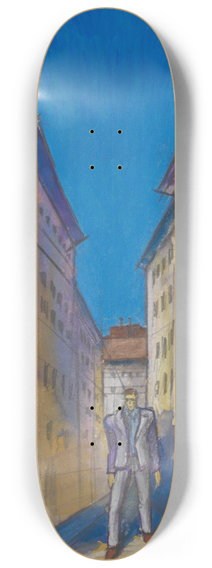 Karl Wiener - Augustsonntag 8.25 inch art skate deck