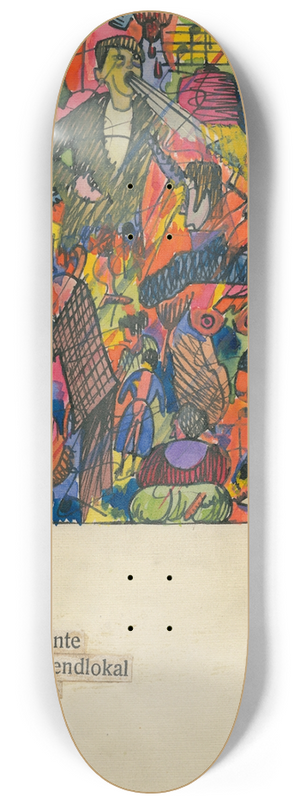 Karl Wiener - Das altbekannte originelle Abendlokal 8.25 inch art skate deck