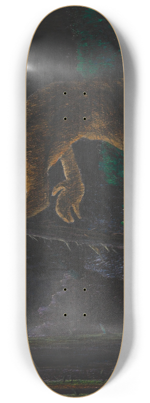 Karl Wiener - Der Barbar 8.25 inch art skate deck