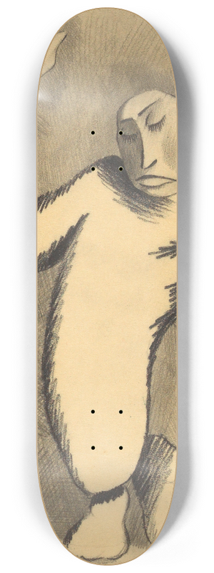 Karl Wiener - Der Prediger 8.25 inch art skate deck