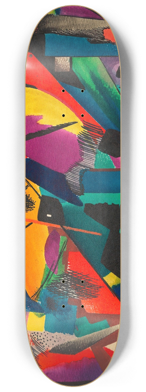 Karl Wiener - Dissonanzen 8.25 inch art skate deck
