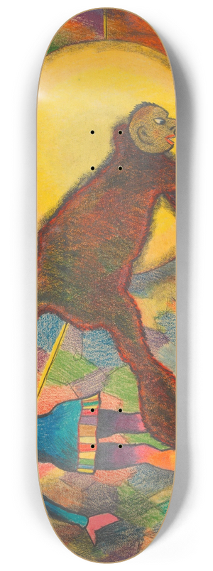Karl Wiener - Groteske 8.25 inch art skate deck