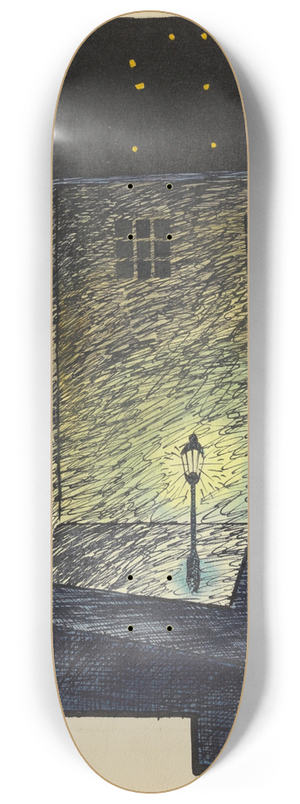 Karl Wiener - Nacht 8.25 inch art skate deck Karl Wiener - Nacht 8.25 inch art skate deck