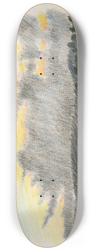 Karl Wiener - Naturstudie XVIII 8.25 inch art skate deck