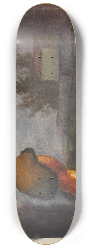 Karl Wiener - Ohne Titel 8.25 inch art skate deck