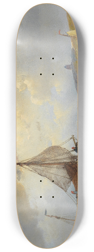 Andreas Schelfhout - Am Strand 8.25 inch art skate deck Andreas Schelfhout - Am Strand 8.25 inch art skate deck