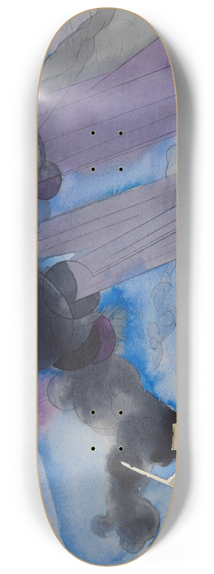 Karl Wiener - Ohne Titel II 8.25 inch art skate deck