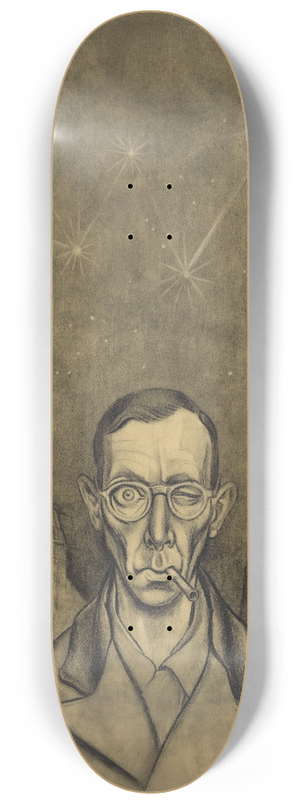 Karl Wiener - Selbstportrt 8.25 inch art skate deck