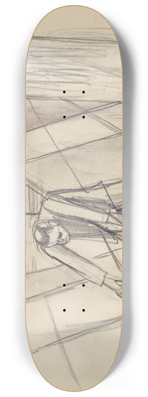 Karl Wiener - Untergang 8.25 inch art skate deck