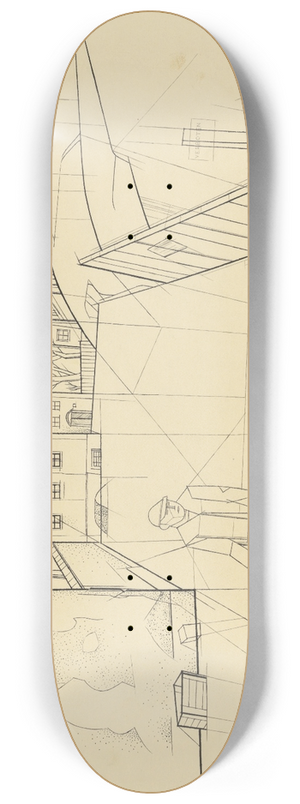 Karl Wiener - Vorstadt 8.25 inch art skate deck