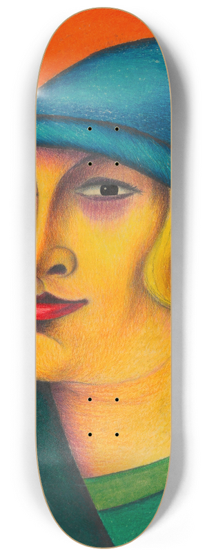 Karl Wiener - Weib 8.25 inch art skate deck