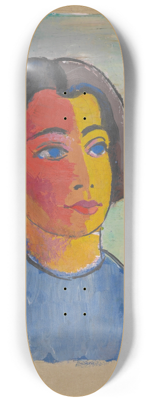 Karl Wiener - Weibliches Portrt 8.25 inch art skate deck Karl Wiener - Weibliches Portrt 8.25 inch art skate deck