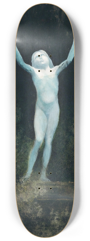 Karl Wilhelm Diefenbach - Erscheinung 8.25 inch art skate deck