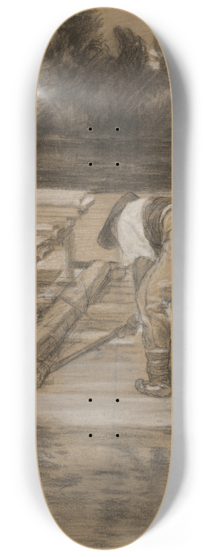 Karol Miloslav Lehotsk - Raftsman 8.25 inch art skate deck