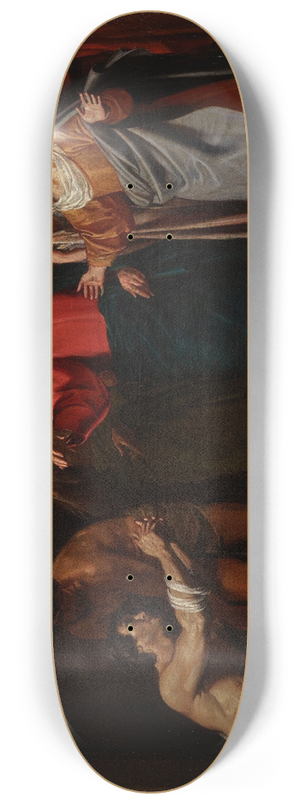 Andrea Vaccaro - The Raising Of Lazarus 8.25 inch art skate deck Andrea Vaccaro - The Raising Of Lazarus 8.25 inch art skate deck