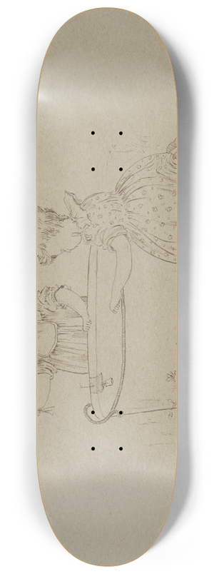 Kate Greenaway - Children sailing boats 8.25 inch art skate deck Kate Greenaway - Children sailing boats 8.25 inch art skate deck