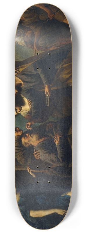 Andrea Vaccaro - Tobias Heals his Blind Father 8.25 inch art skate deck Andrea Vaccaro - Tobias Heals his Blind Father 8.25 inch art skate deck