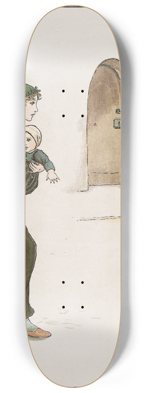 Kate Greenaway - The Pied Piper of Hamelin Pl 28 8.25 inch art skate deck
